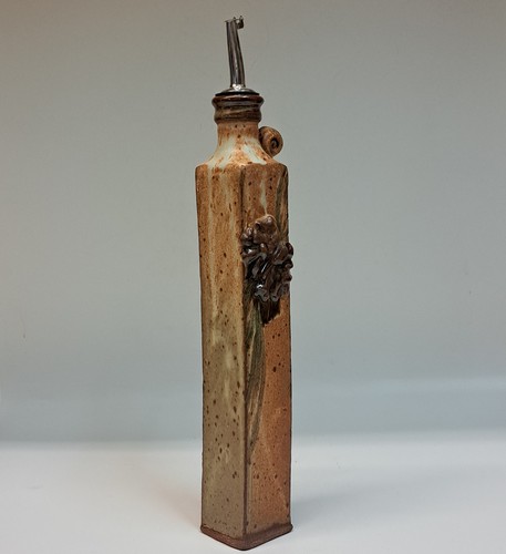 #230615 Oil Cruet with Pine Cone $24.50 at Hunter Wolff Gallery